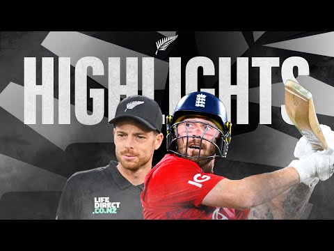 Thumbnail for Phil Salt Powerful 8️⃣5️⃣ And Santner Cameo | Highlights | New Zealand v England | 2nd T20