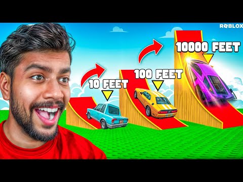 Thumbnail for $1 CAR vs $1 MILLION CAR RAMP JUMP CHALLENGE IN ROBLOX 😱!!