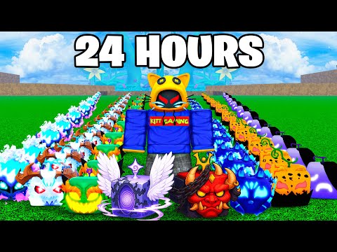 Thumbnail for Getting EVERY Blox Fruits in 24 Hours