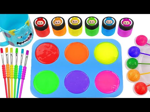 Thumbnail for Satisfying Video l DIY How To Make Rael Slime Blie Form Labubu Paint Sprunki Candy Mixing Funny ASMR