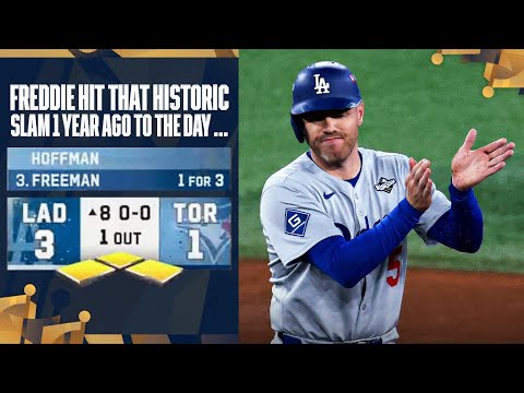Thumbnail for FULL INNING: Freddie Freeman and the Dodgers had the bases loaded late vs. the Blue Jays 👀