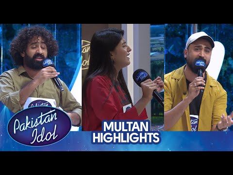Thumbnail for Pakistan Idol Episode 2 | Multan Highlights | 3 Performances from Multan