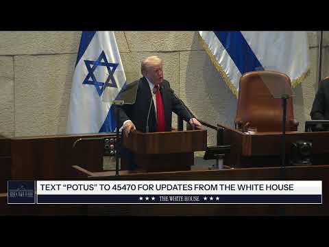 Thumbnail for President Trump Delivers Remarks to The Knesset