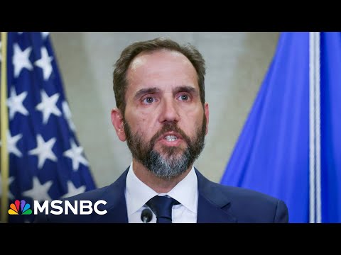 Thumbnail for Jack Smith BREAKS SILENCE on HIS Trump probe I FIRST ON MSNBC