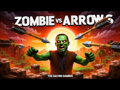 Thumbnail for 🔴 ARROWS  vs ZOMBIE🔴  #minecraft #minecraftvideos #shortsfeeds