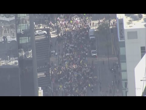 Thumbnail for Latest headlines | 'No Kings' protests draw crowds in Colorado