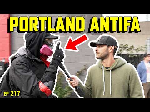 Thumbnail for Talking To ANTIFA At Portland ICE Facility