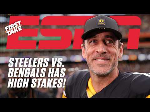 Thumbnail for Steelers vs. Bengals FULL PREVIEW 🔥 Would a win PROVE Pittsburgh is a CONTENDER? 👀 | First Take