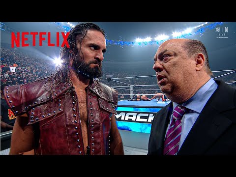 Thumbnail for Seth Rollins stomps Randy Orton but doesn't get as lucky with Cody Rhodes | WWE SmackDown | 10/3/25