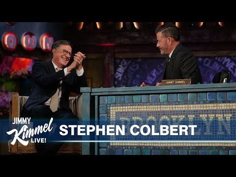 Thumbnail for Stephen Colbert on Finding Out His Show Was Canceled & Jimmy Kimmel Being Taken Off The Air