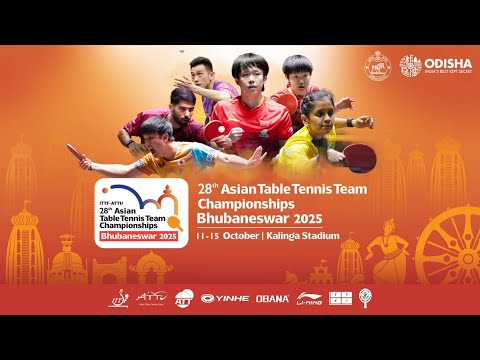 Thumbnail for Table-1 | Day-3 | ITTF-ATTU 28th Asian Table Tennis Championship Bhubaneshwar 2025