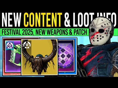 Thumbnail for Destiny 2: BIG FESTIVAL UPDATE & LOOT CHANGES! New WEAPONS, Ritual Mode, Patch Info & More (21 Oct)