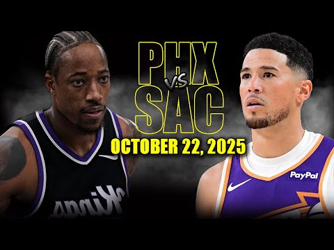 Thumbnail for Phoenix Suns vs Sacramento Kings Full Game Highlights - October 22, 2025 | NBA Season