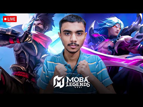 Thumbnail for LIVE 🔴 ROAD TO 1M 🔥 DAY 3 IN MOBILE LEGENDS 💀 #2025MobaAnniversary