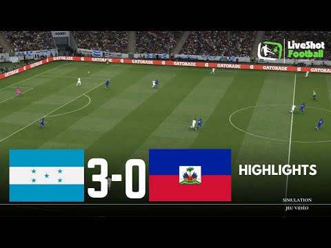 Thumbnail for HONDURAS 3-0 HAITI - HIGHLIGTHS 🔴 Éliminatoires Coupe du Monde | Simulation & Recréation Jeu Vidéo