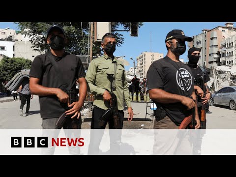 Thumbnail for Hamas mobilises fighters in Gaza as fears of internal violence mount | BBC News