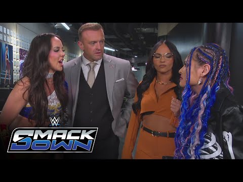 Thumbnail for Chelsea Green challenges Giulia to a match: SmackDown highlights, Oct. 31, 2025