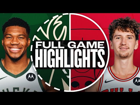 Thumbnail for BUCKS at BULLS | FULL GAME HIGHLIGHTS | October 12, 2025