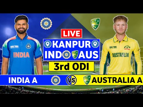 Thumbnail for India A vs Australia A 3rd ODI Live Scores | IND vs AUS 3rd ODI Live Scores & Commentary