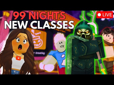 Thumbnail for 🔴99 NIGHTS IN THE FOREST ROBLOX👽NEW CLASSES & UPDATE!🔦 #shorts #shortslive