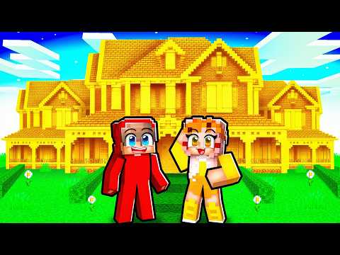 Thumbnail for Cash & Mia’s FIRST HOME In Minecraft