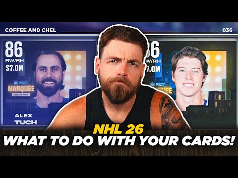 Thumbnail for WHAT TO DO WITH YOUR COLLECTION! | NHL 26 COFFEE AND CHEL EP 36