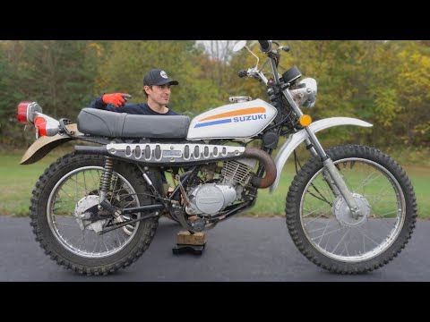 Thumbnail for $200 2-Stroke Motorcycle Hasn't Run In 15 Years (Incredible Find)