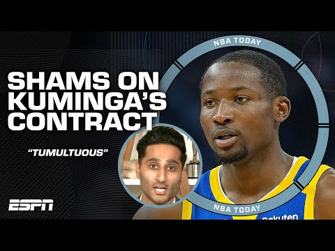 Thumbnail for Shams describes Kuminga's relationship with Warriors as 'tumultuous' 👀 | NBA Today