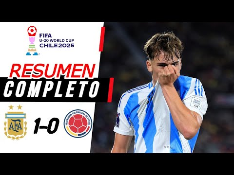 Thumbnail for COLOMBIA VS ARGENTINA 1-0 | RESUMEN Y GOLES | WORLD CUP SEMIFINAL SUB-20