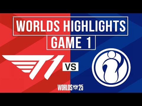 Thumbnail for T1 vs IG Highlights Game 1 | Worlds 2025 Play-In | T1 vs Invictus Gaming