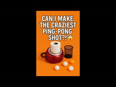 Thumbnail for Can I Make the Craziest Ping-Pong Shot? Part 89 😱