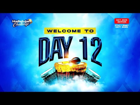 Thumbnail for HALLELUJAH CHALLENGE || OCT 2025 || DAY 12 OVERFLOW