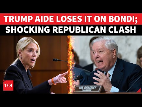 Thumbnail for Two Trump Aides FIGHT In US Senate; Graham SCREAMS At Pam Bondi During Fiery Hearing