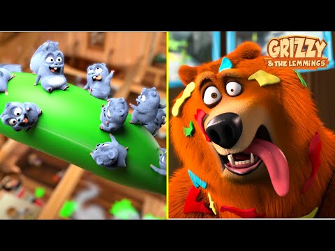Thumbnail for Explosive Lemmings I Grizzy & the lemmings Compilation 🐻🐹