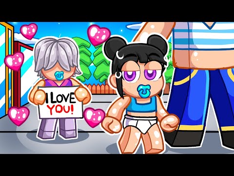 Thumbnail for Baby Zoey Has a CRAZY FAN BOY In Roblox! (Kpop Demon Hunters)