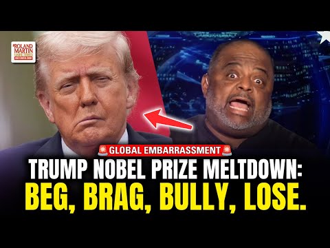 Thumbnail for Trump Melts Down Over Nobel Peace Prize Loss He Tried to Beg, Brag, and Bully His Way Into.