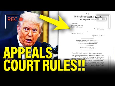Thumbnail for Trump STUNNED by Appeals Court RULING on his CHICAGO TROOP PLAN