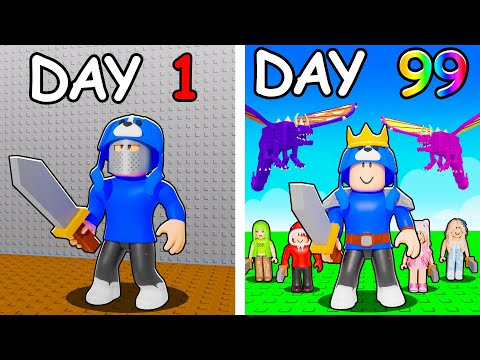 Thumbnail for I created the DEADLIEST ARMY in Roblox Make an Army...