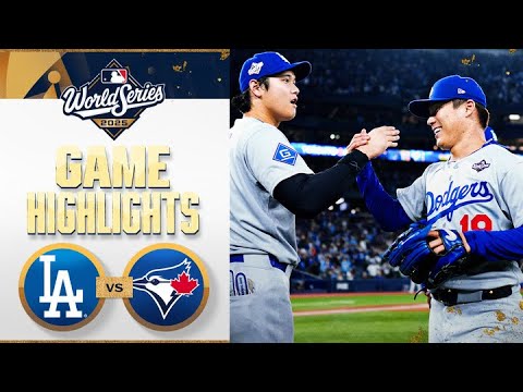 Thumbnail for Dodgers vs. Blue Jays World Series Game 2 Highlights (10/25/25) | MLB Highlights