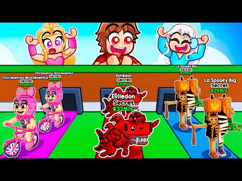 Thumbnail for I used MAX LUCK on 3 ROWS in ADMINS SERVER in Steal a Brainrot...