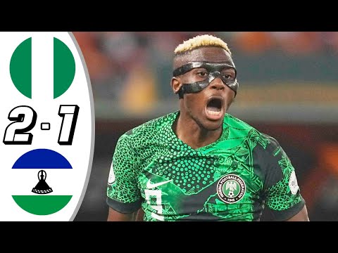 Thumbnail for Nigeria vs Lesotho 2-1- HL & GoaIs - 2025