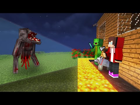 Thumbnail for Scary Myths Only Mobs know vs. Security House Battle - Minecraft