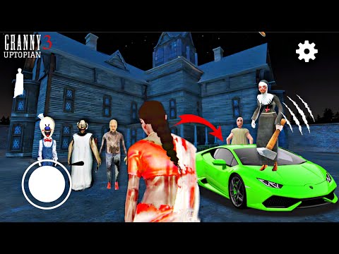 Thumbnail for PLAYING AS KAMLA IN GRANNY 3 UPTOPIAN || KAMLA FOUND A SECRET CAR