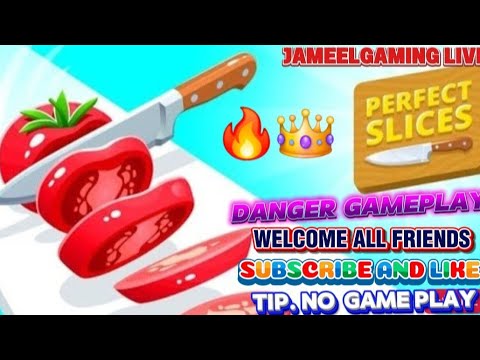 Thumbnail for Perfect Slices Live Now 🍎🔪 Gameplay #077 #live #shortslive