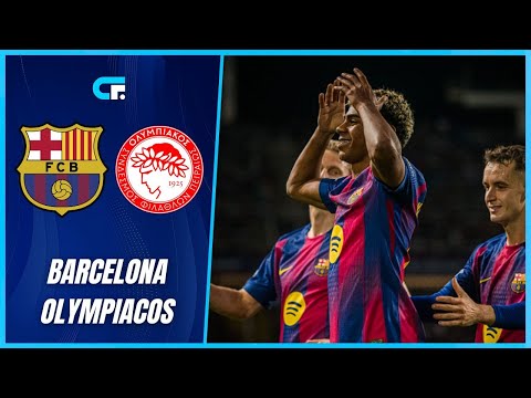 Thumbnail for ✅ Con DEDICATORIA de LAMINE YAMAL a NICKI NICOLE: BARCELONA BAILÓ 6-1 al OLYMPIACOS POR CHAMPIONS