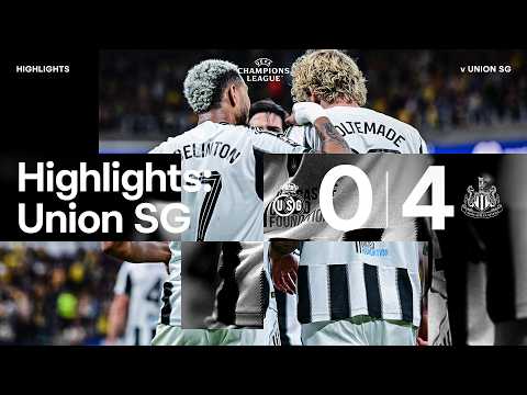 Thumbnail for BIG WIN IN THE UCL 💫 Union SG 0 Newcastle United 4 | UEFA Champions League Highlights
