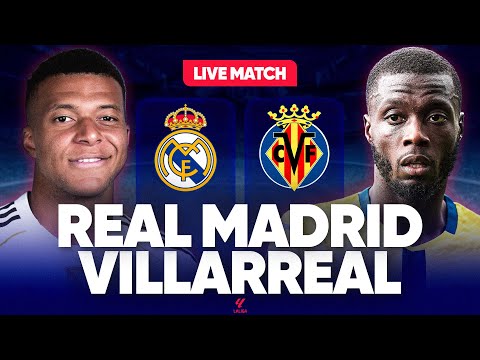 Thumbnail for 🔴 REAL MADRID - VILLARREAL LIVE / 🚨GROS TEST POUR LE REAL ! 🔥MBAPPE DANS LA FORME DE SA VIE ! / LIGA