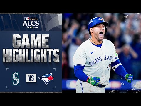 Thumbnail for Mariners vs. Blue Jays ALCS Game 7 Highlights (10/20/25) | MLB Highlights