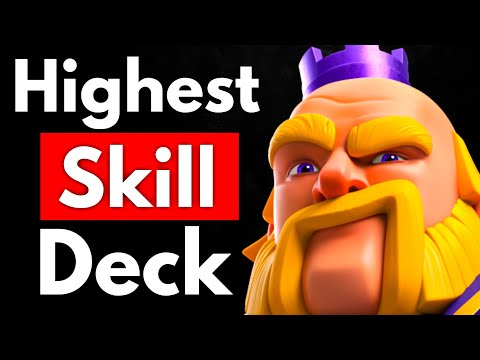 Thumbnail for I Played the HIGHEST SKILL Deck in Clash Royale!