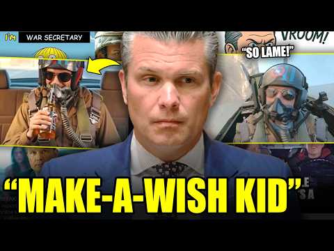 Thumbnail for Trump's War Sec Gets ROASTED After Plane Stunt FAILS